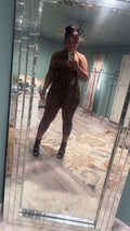 Leopard Romper