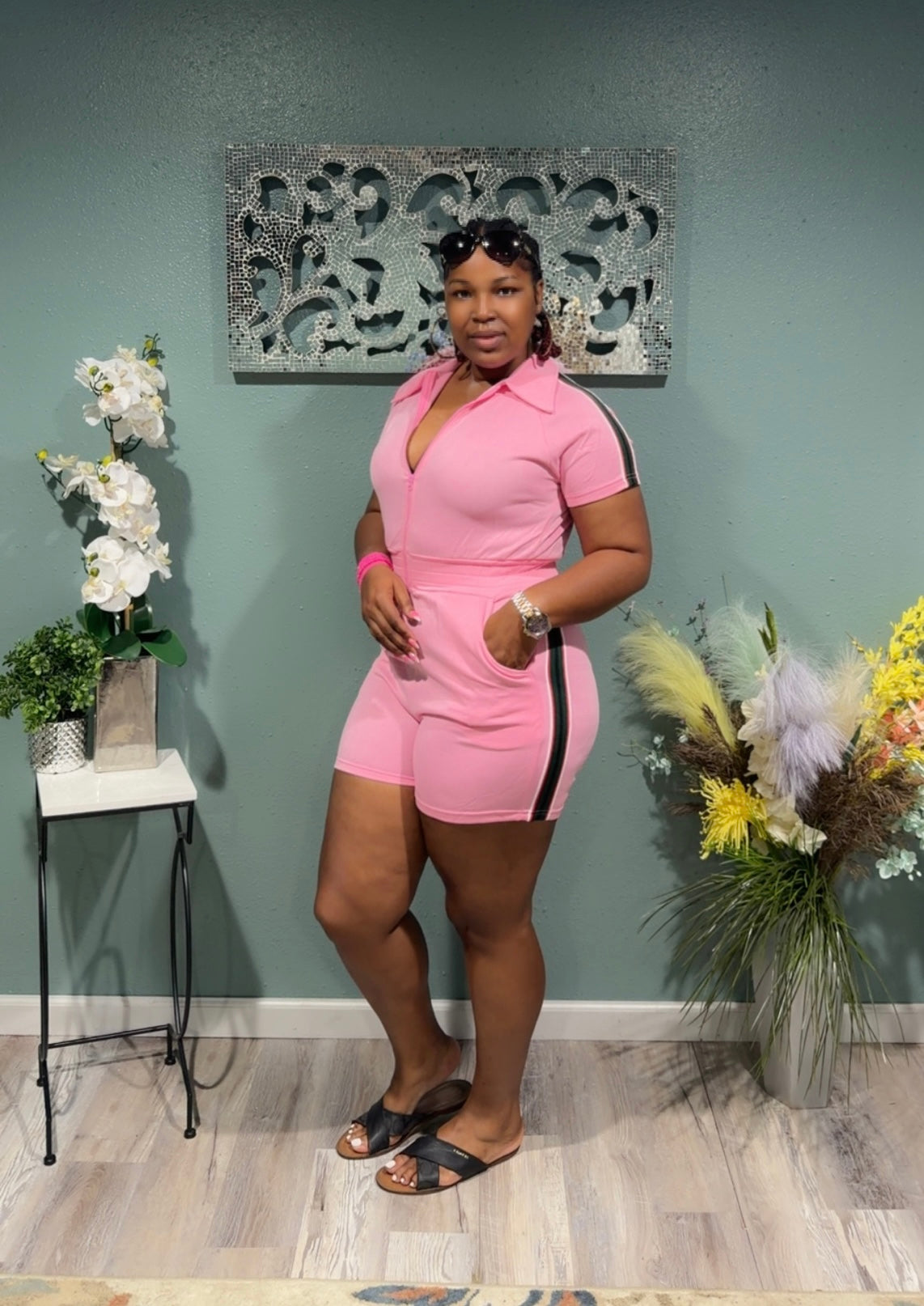 Pink Romper